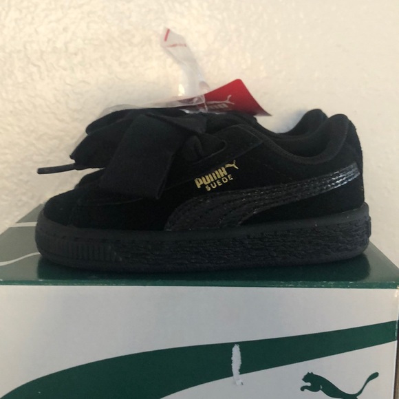 Puma Suade Heart SNK Inf Puma black - Picture 2 of 6